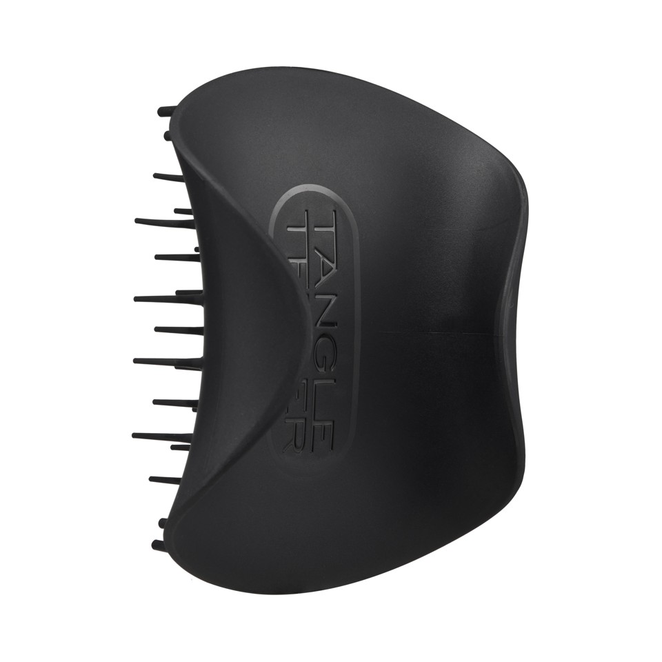 Tangle Teezer - Scalp Exfoliator & Massager Onyx Black - Hårbørste