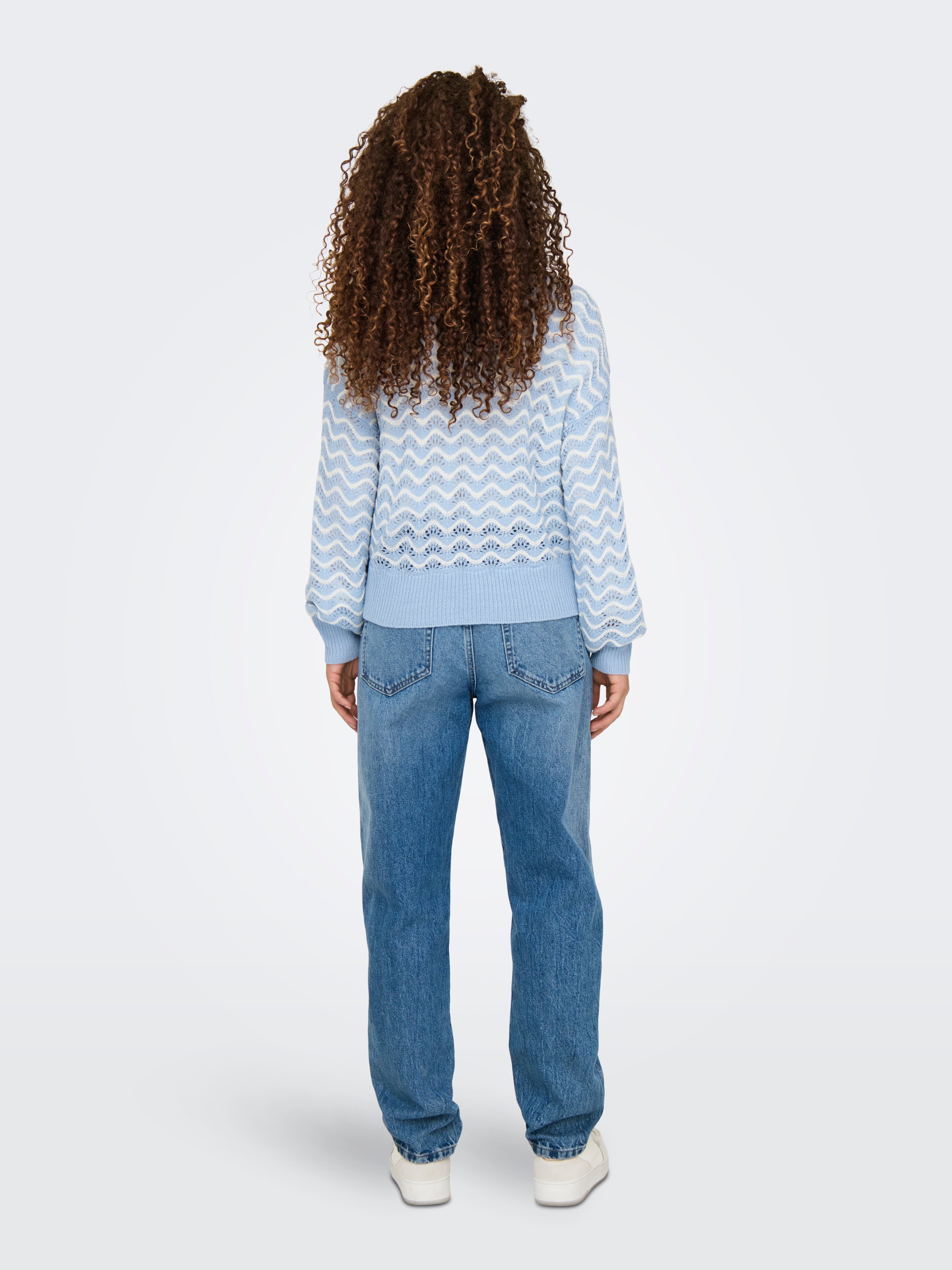 JDYRITA Strickpullover Kentucky Blue