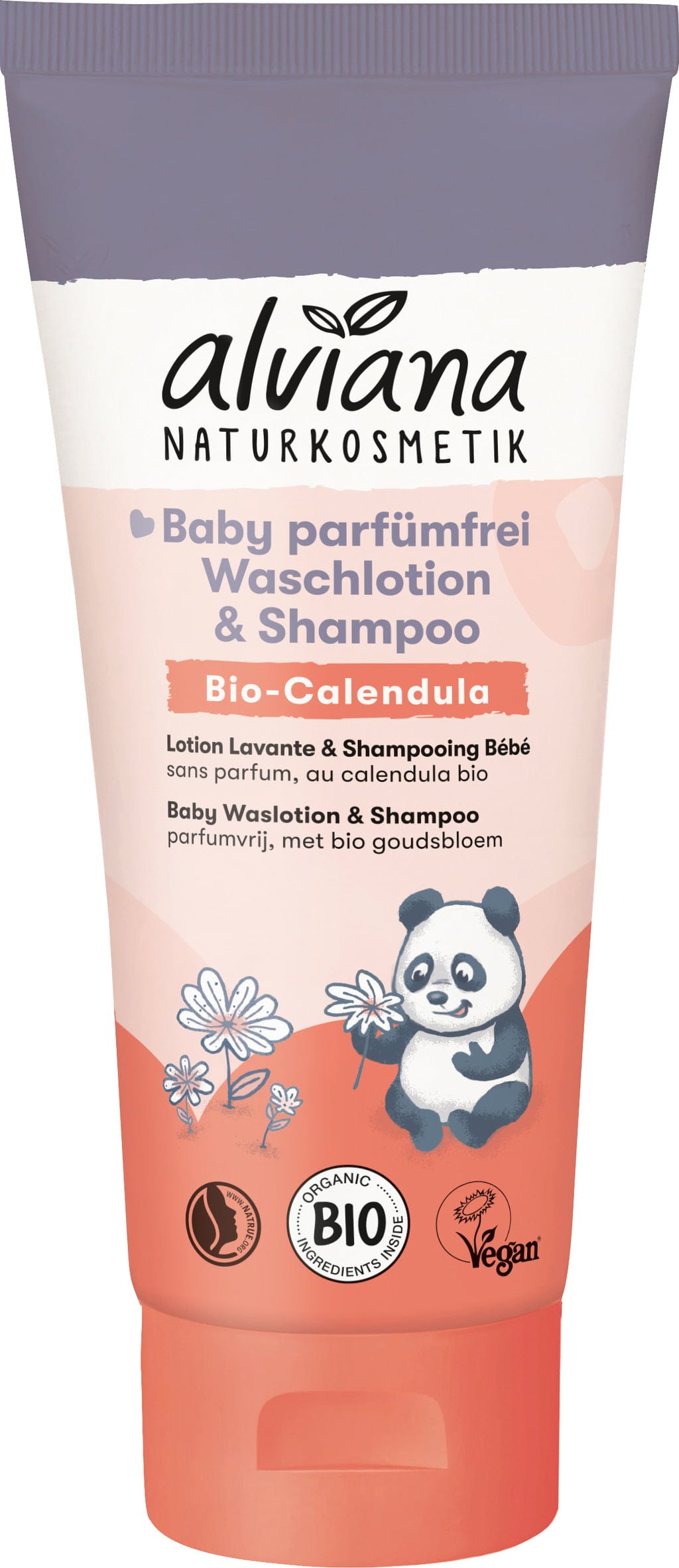 alviana Naturkosmetik  Baby Waschlotion & Shampoo, 200 ml