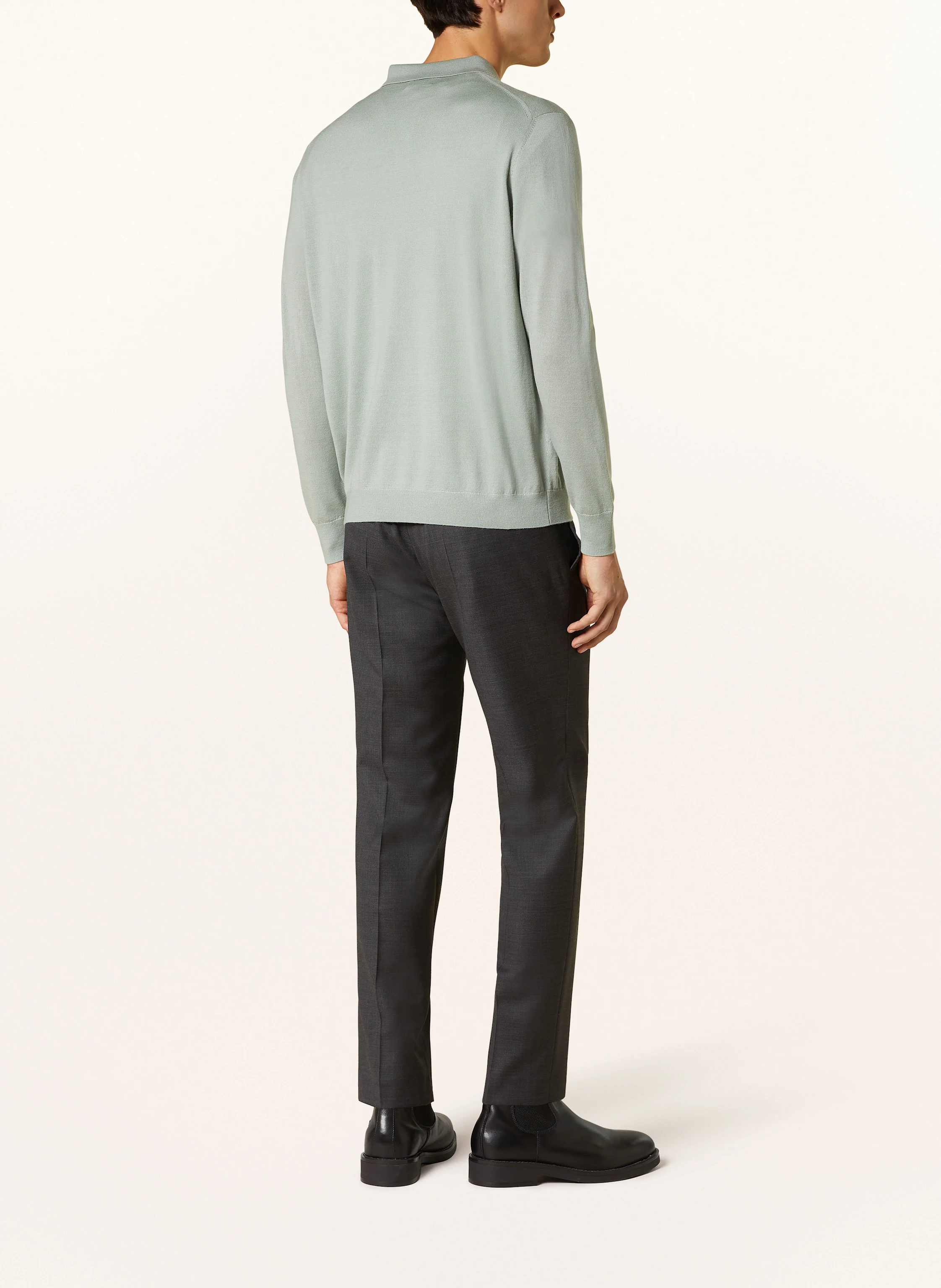 STROKESMAN'S Strick-Poloshirt