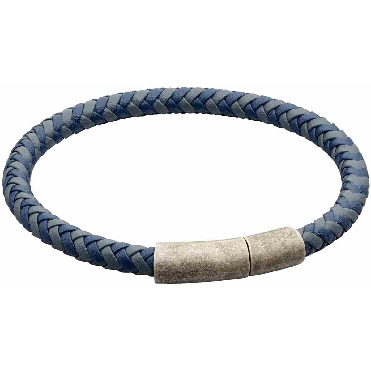 Bracelet cuir en acier inoxydable
