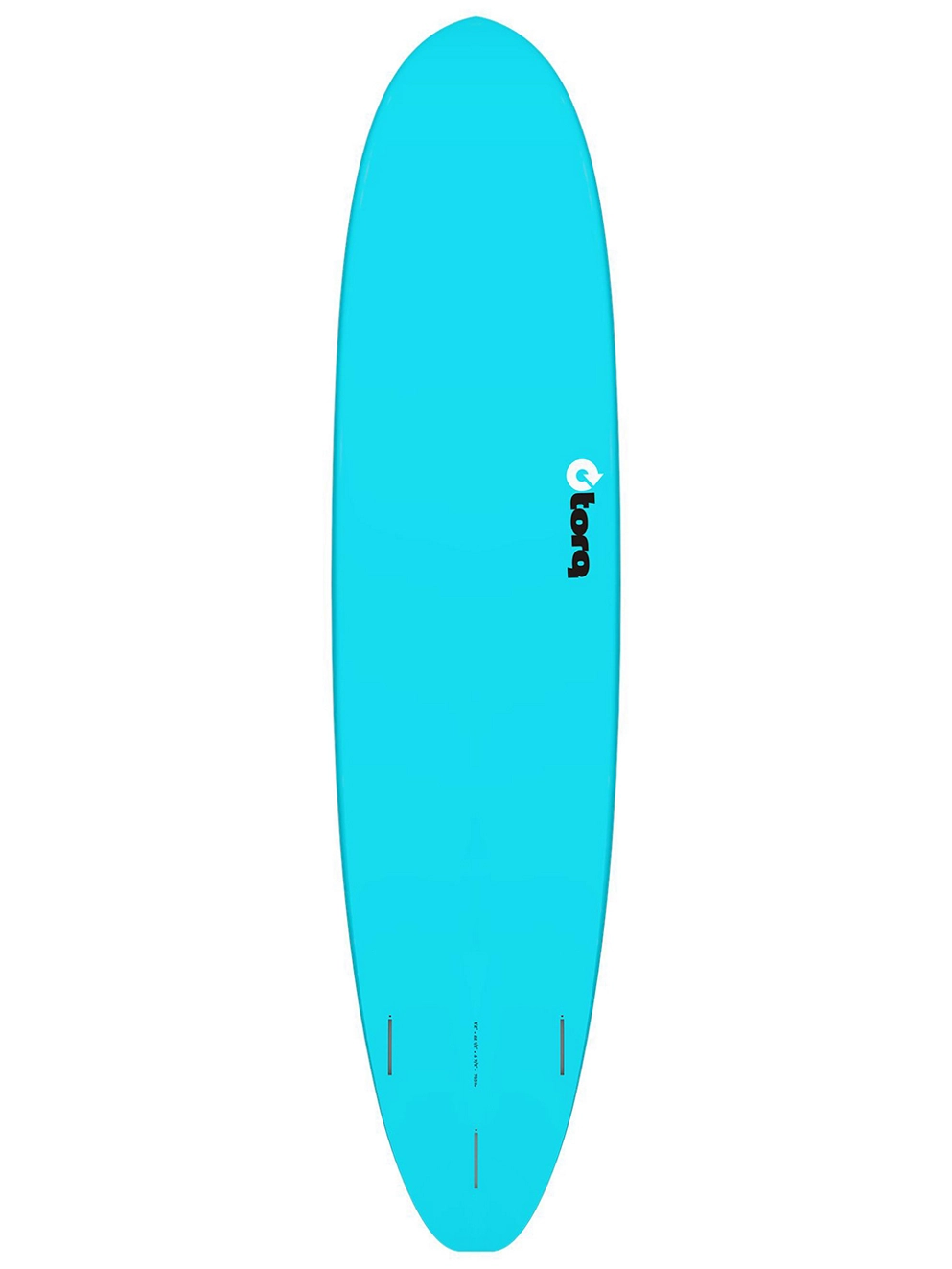 Torq Epoxy Tet V+ Funboard Pinlines 8'2 Surfboard blue