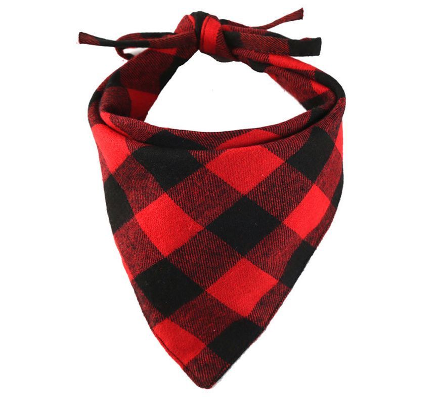 Everlupid - Checker Bandana Huisdierhalsband