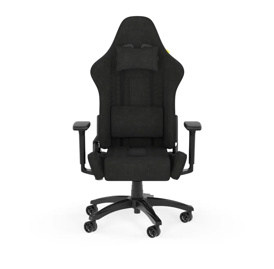 CORSAIR | TC100 Relaxed (Fabric) - Gamingstol - Stof - Op til 120 kg | Sort