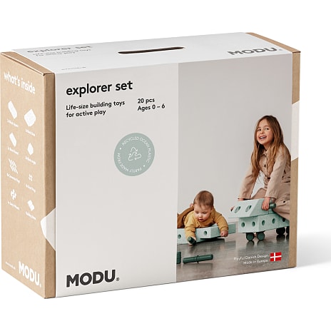 MODU Explorer Sæt - Ocean Mint / Forest Green