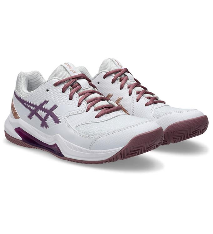 ASICS GEL-DEDICATE 8 PADEL 1042A241 WHITE-DARK-UBE