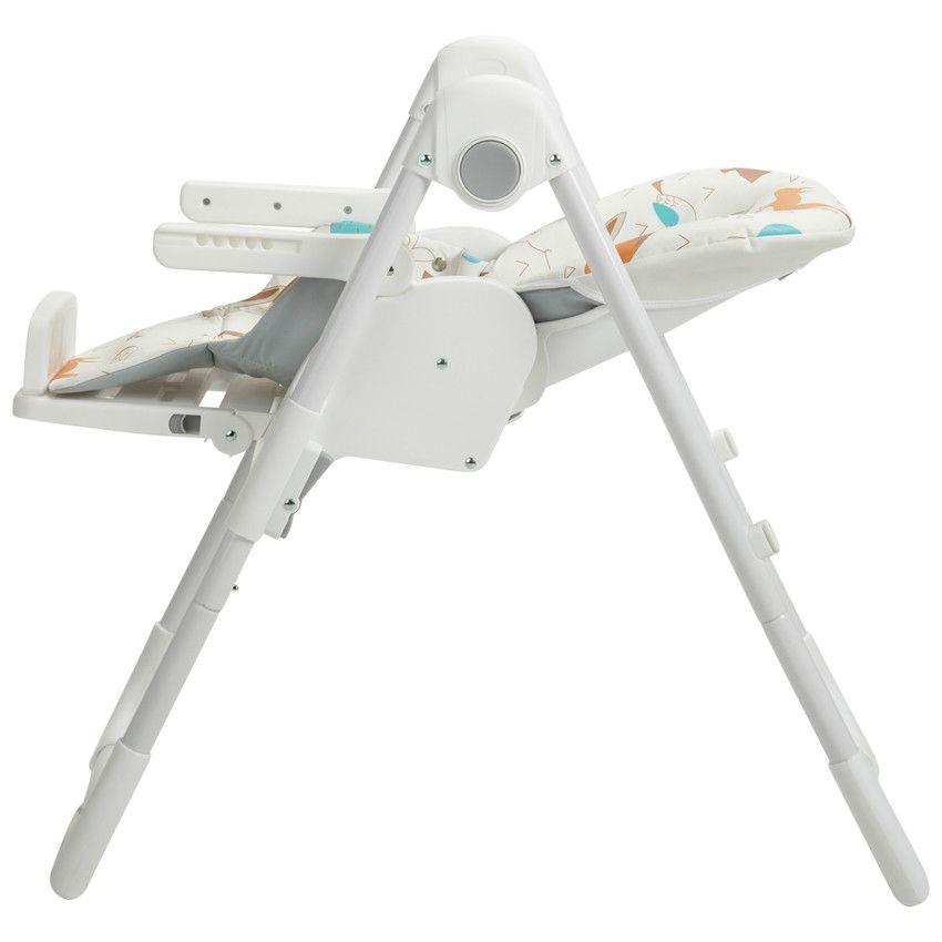 Chaise haute réglable - Renard - Ecru