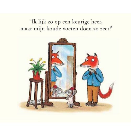 Uitgeverij lemniscaat flapjesboek vos zoekt zijn sokken 1630710