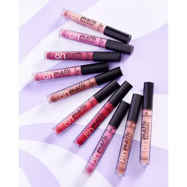 8h matte liquid lipstick 09 Fiery Red