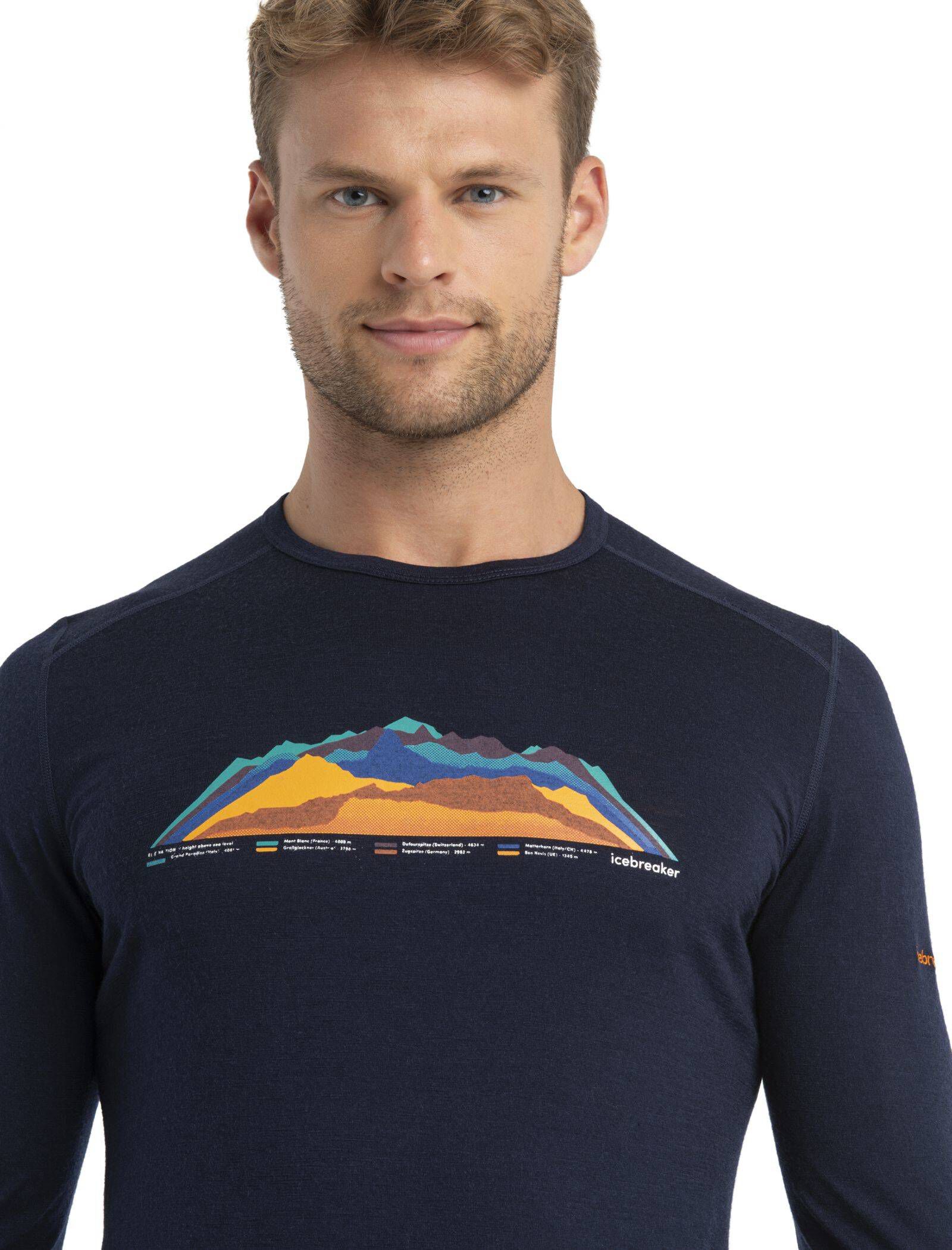Icebreaker| Herren Funktionsshirt 200 OASIS LS aus Wolle