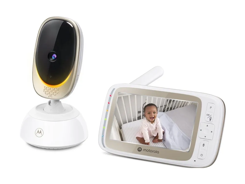 Motorola Nursery VM85 Connect - Baby overvågningssystem - trådløs (Wi-Fi, 2.4GHz radio) - 5