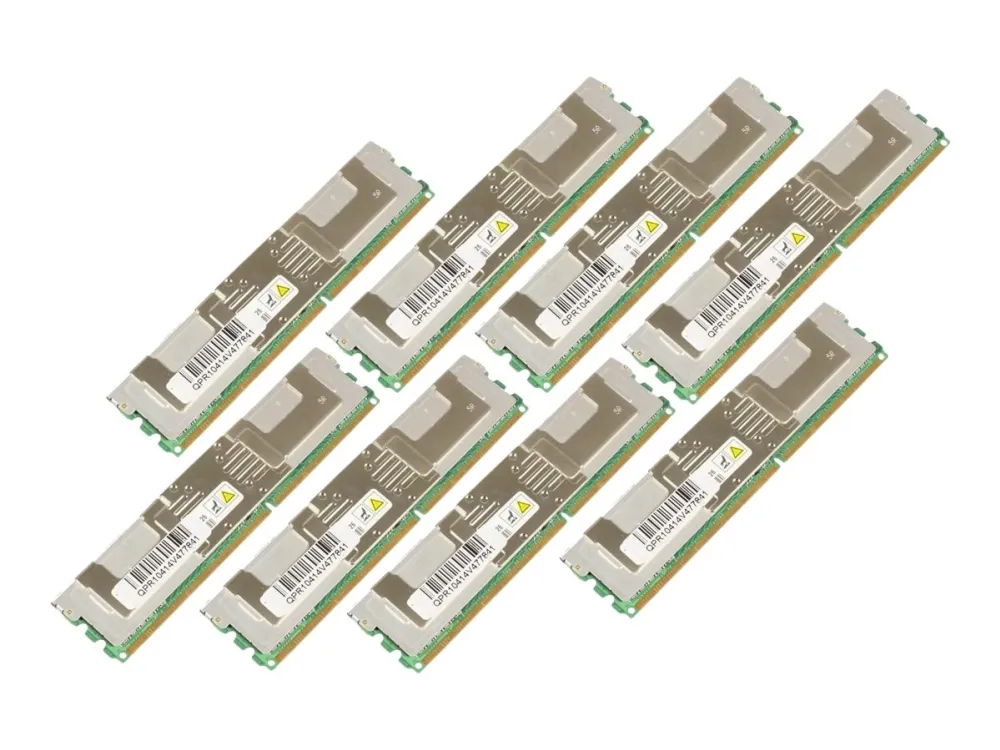 CoreParts - DDR2 - sæt - 64 GB: 8 x 8 GB - FB-DIMM 240-pin - 667 MHz / PC2-5300 - Fuldt bufferet - ECC