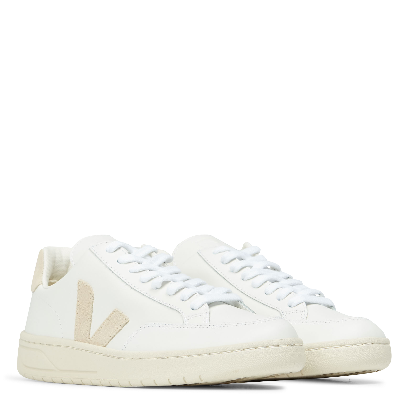 V-12 - Veja V-12 en cuir | Blanc