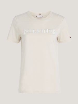 Camiseta Hilfiger Monotype com bordado