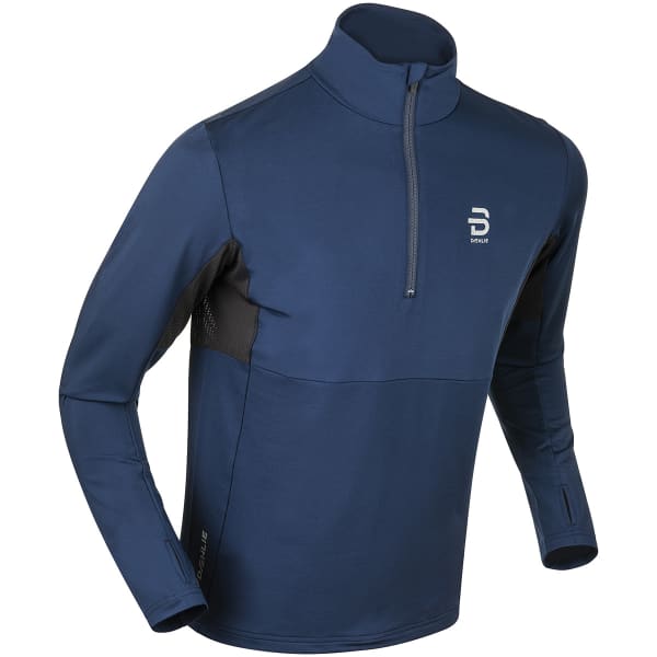 T-shirt running DAEHLIE LONG SLEEVE RUN MEN NAVY BLUE