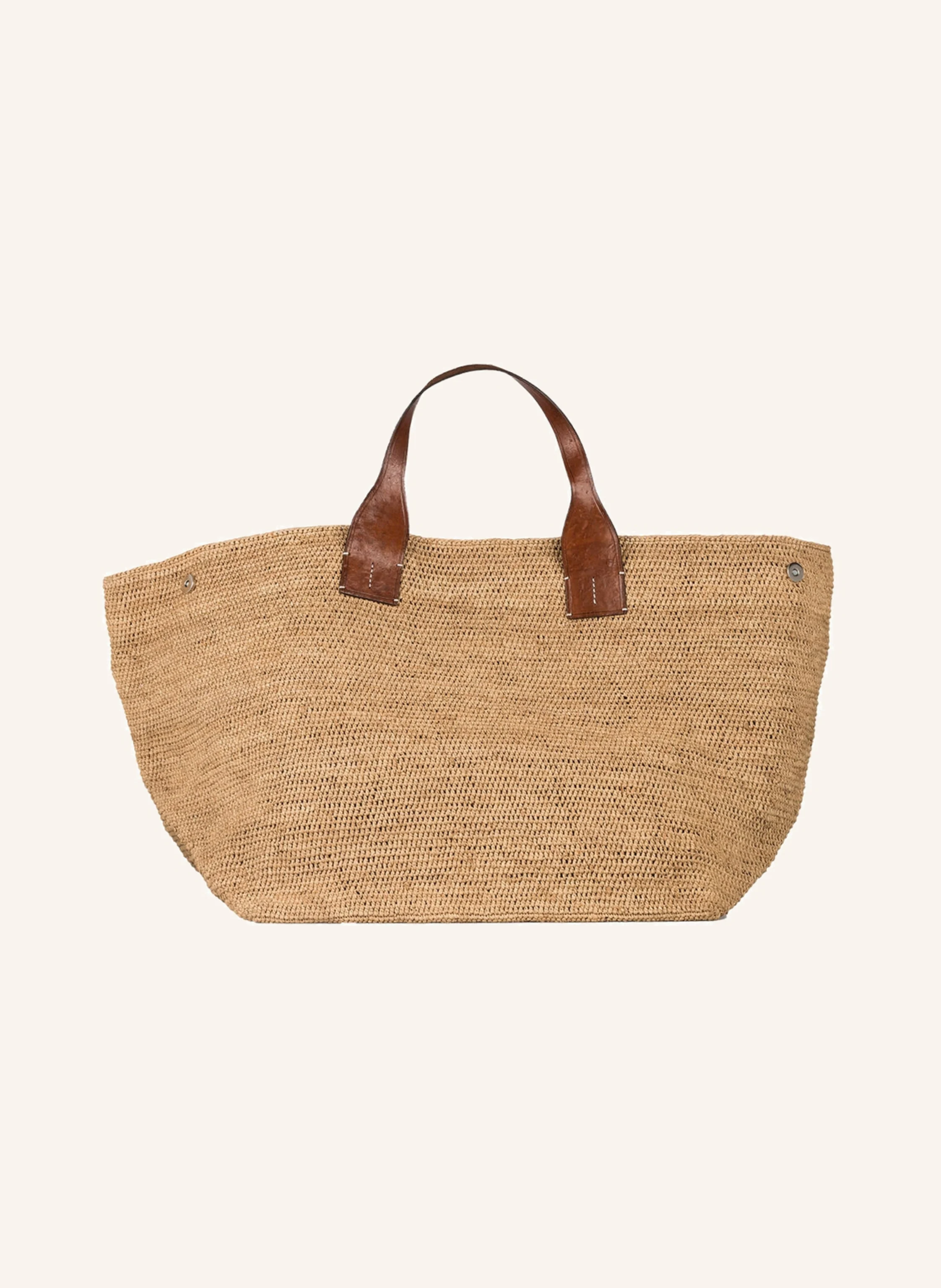 IBELIV Strandtasche RAFFIA XL