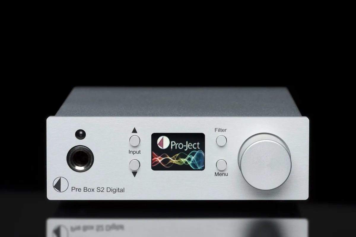 Pro-Ject Pre Box S2 Digital Silver Préamplis hi-fi