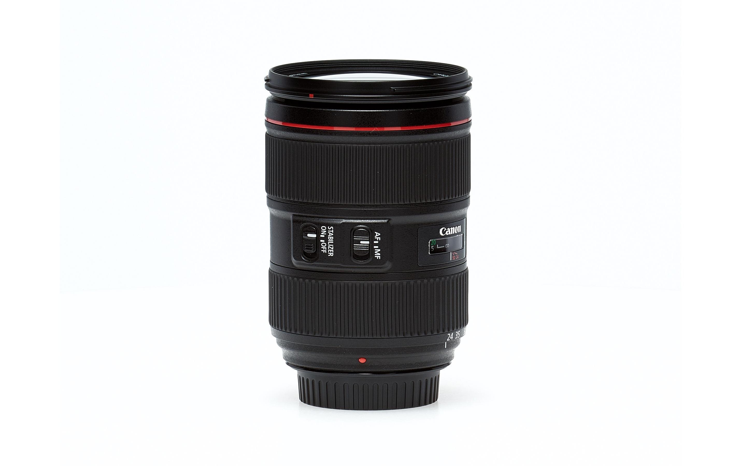 Zoomobjektiv EF 24-105mm F/4.0L IS II USM Canon EF<br>Standard-Zoomobjektiv der L Serie mit Profi-Leistung