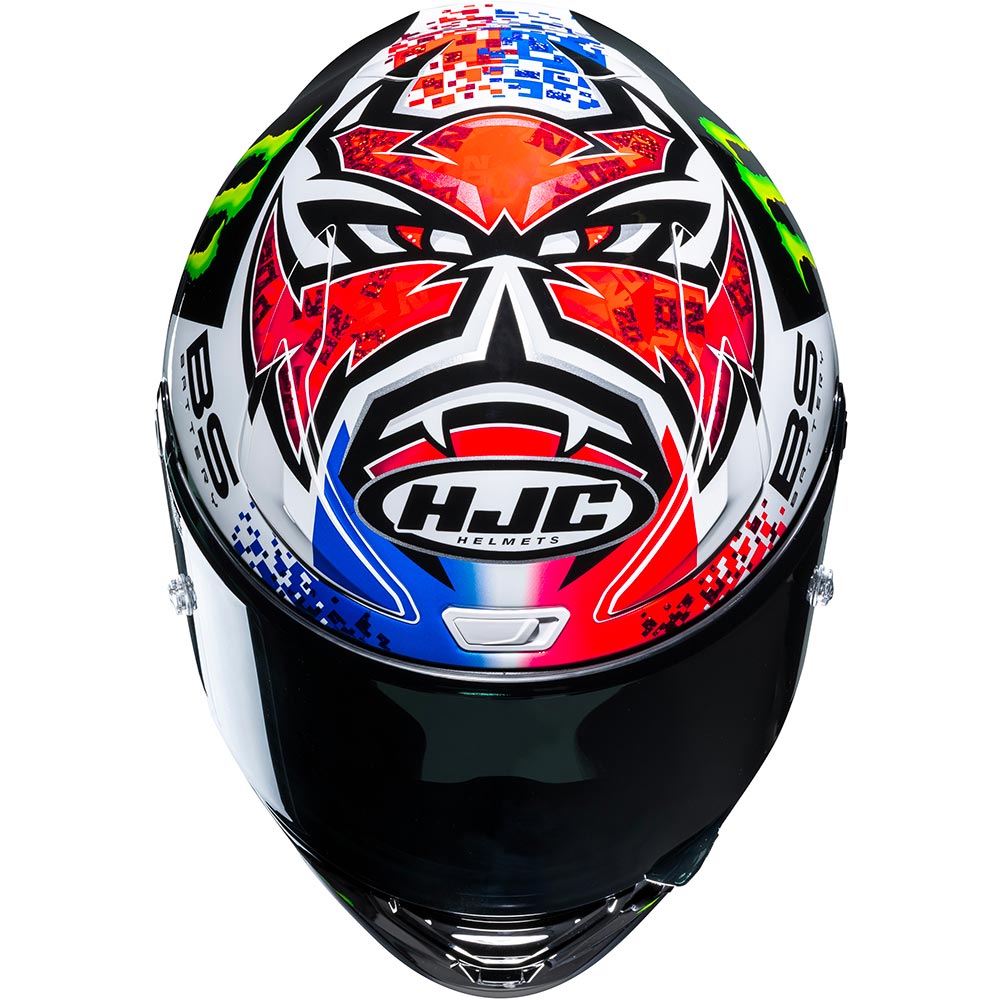 HJC - Casque RPHA 1 Quartararo Le Mans SP - 2023 MC21 / Noir / Rouge / Blanc / Bleu