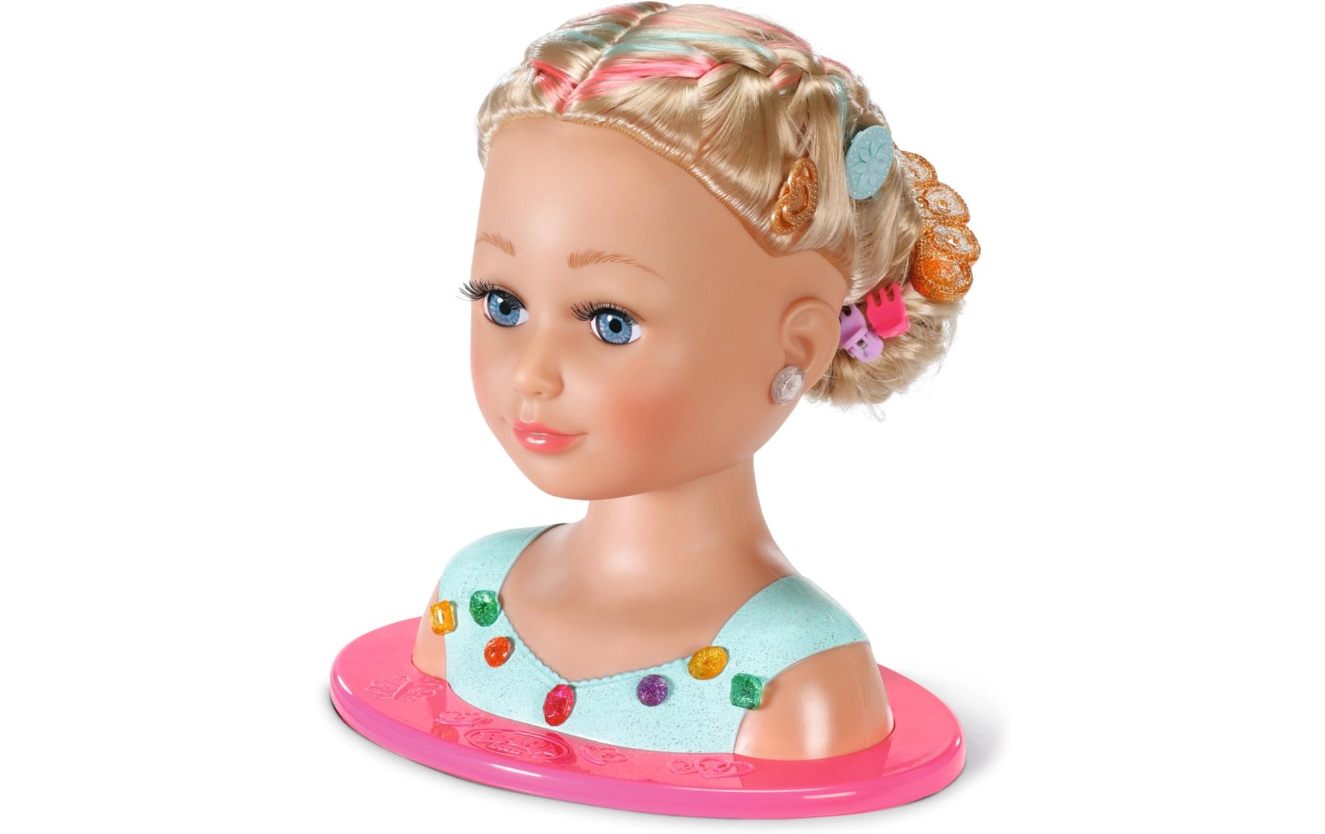 Puppe Sister Styling Head 27 cmFrisier- und Schminkkopf mit 33 Accessoires für angehende Mini-Stylisten