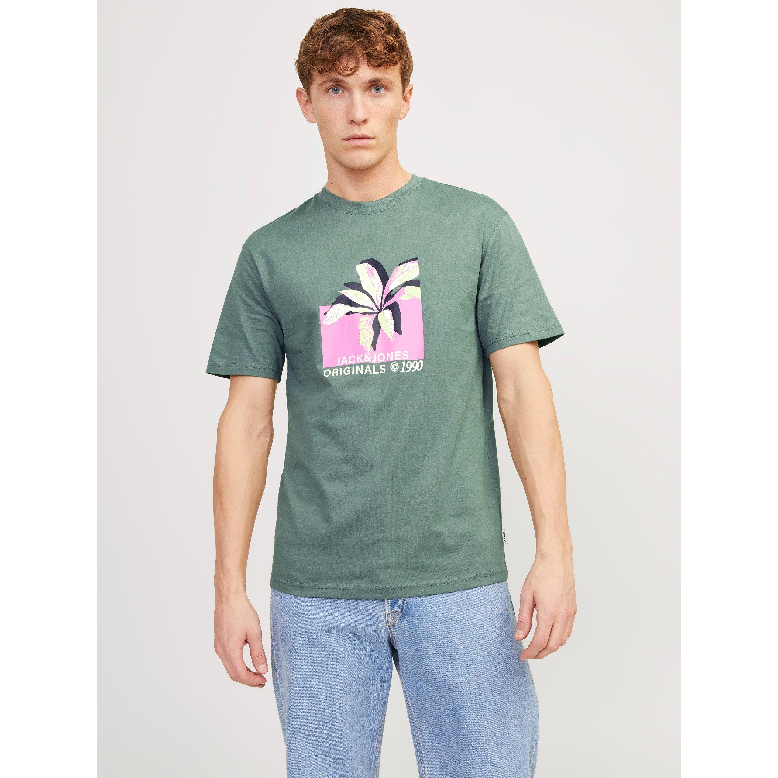 Jack and Jones JJ Printed Graphic T Shirt Mens