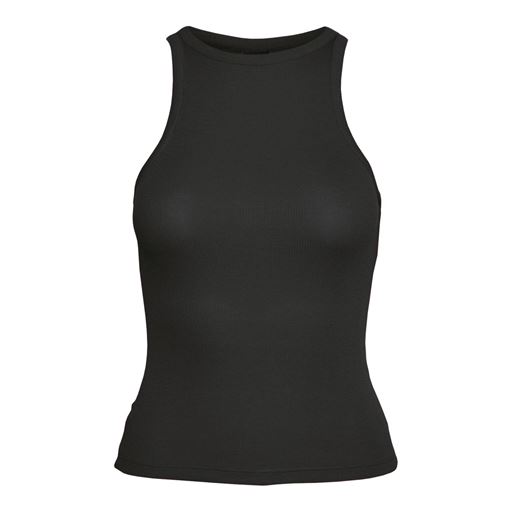 Vero Moda Roma Rib Top, Sort, XL