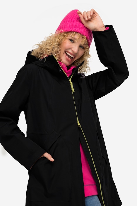 Funktions-Jacke, Regenjacke, wasserdicht, Kapuze