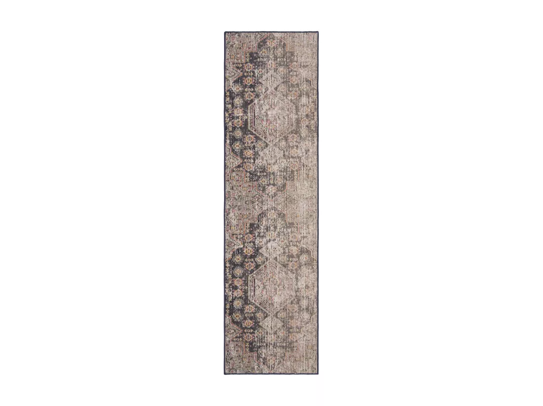 Tapis Black & Multi 69 X 244 cm - Annik