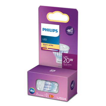 Philips LED spot GU4 20W niet dimbaar