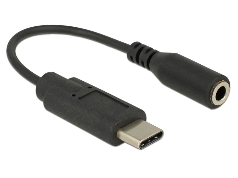 Delock USB 3.1 Adapter Audio USB-C Stecker - 3.5 mm Klinke USB-C Audio-Adapter