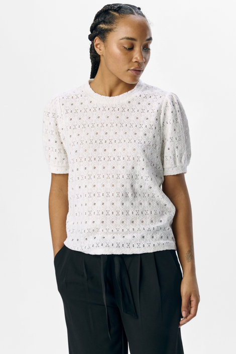Object witte dames t-shirt