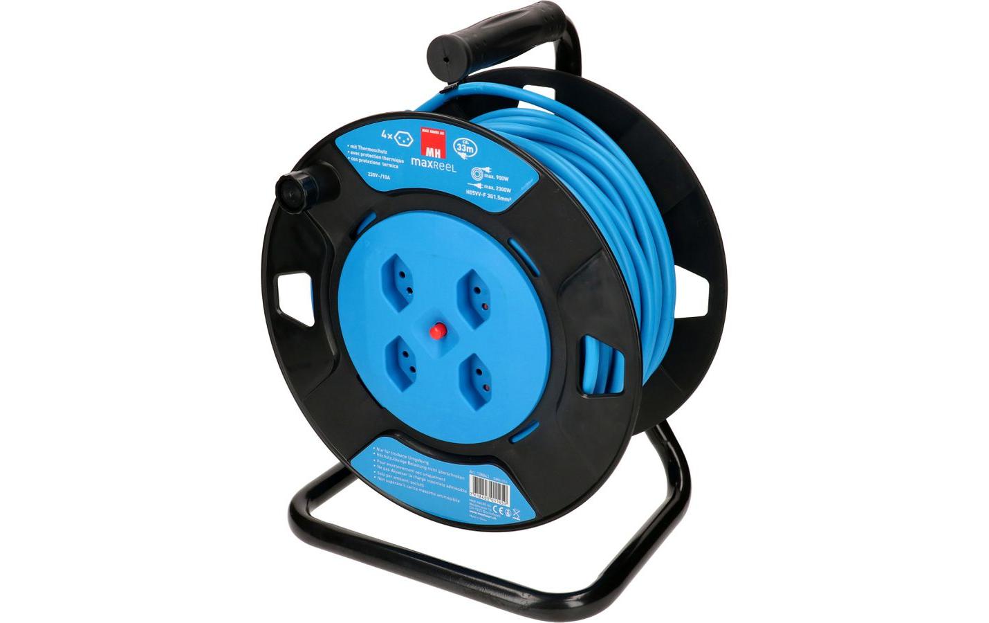 Kabelrolle V2 33 m BlauKabeltrommel