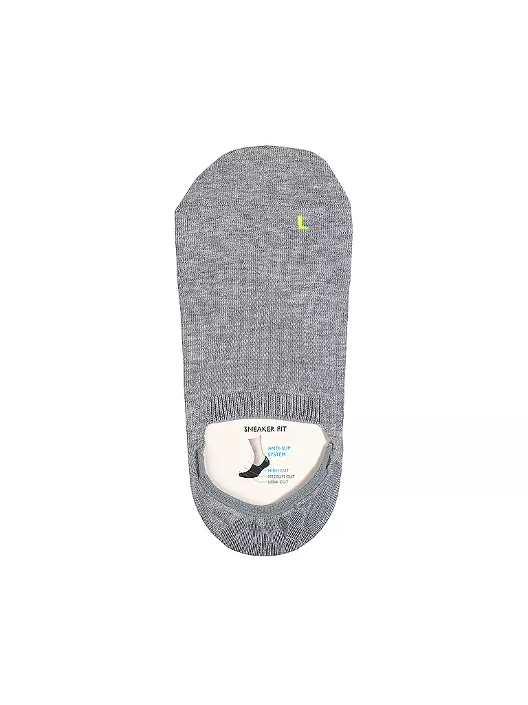FALKE Füsslinge COOL KICK IN light grey melange hellgrau
