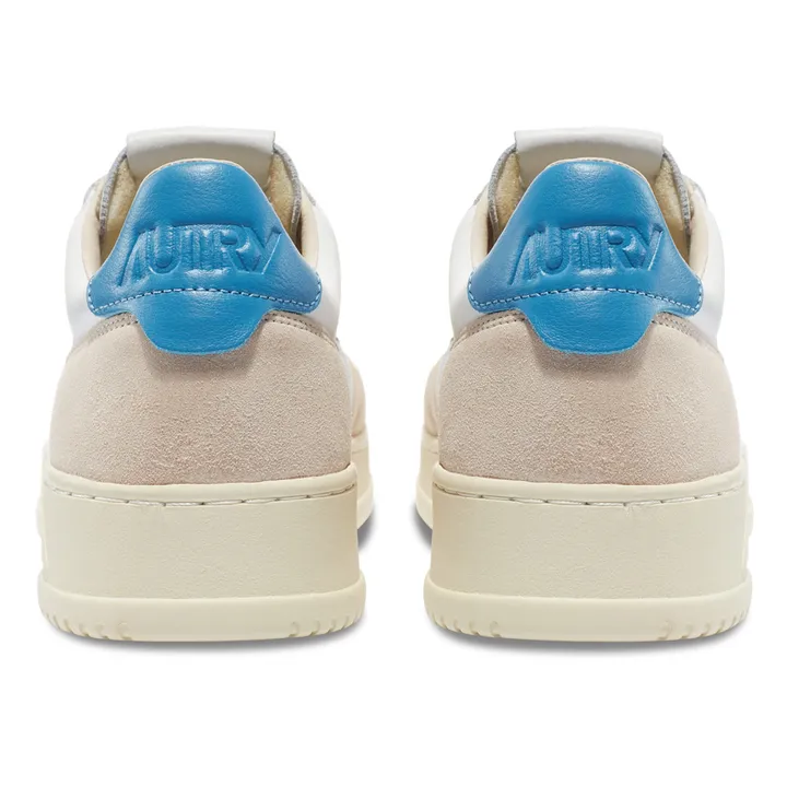Autry Baskets Medalist Low Cuir/Suede | Bleu
