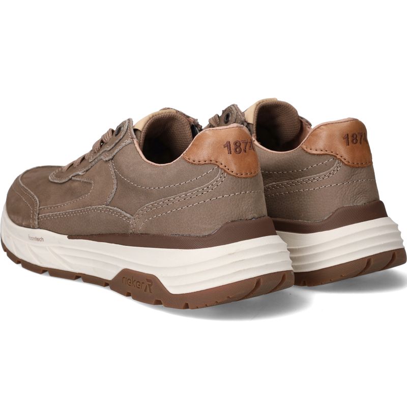 Rieker Sport Sneakers Taupe Heren