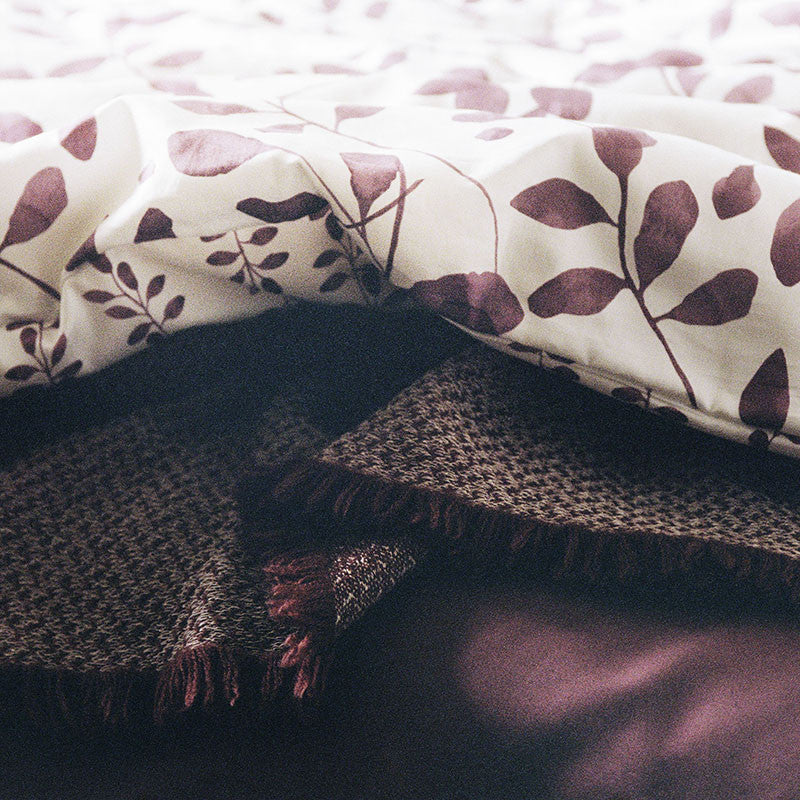 SAONE Plaid ruby red 130x170 cm