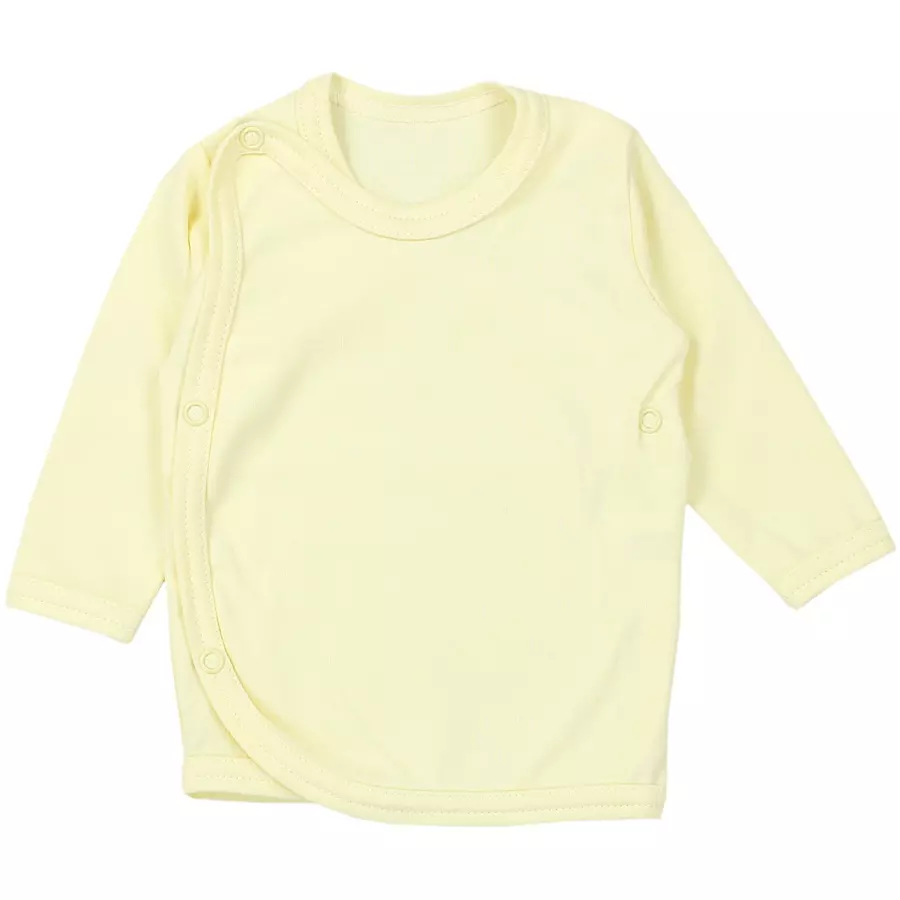 TupTam Baby Mädchen Wickelshirt Langarm 5er Set rosagelb