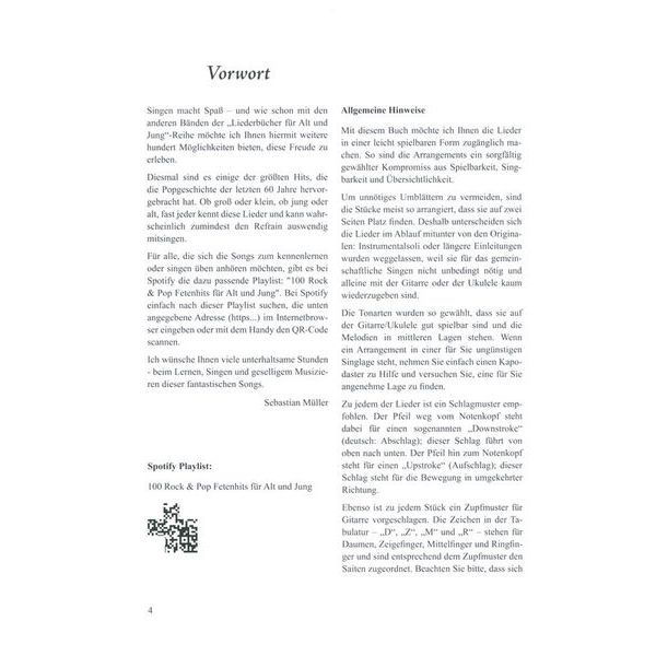 Schott Rock & Pop Fetenbuch Git. XXL