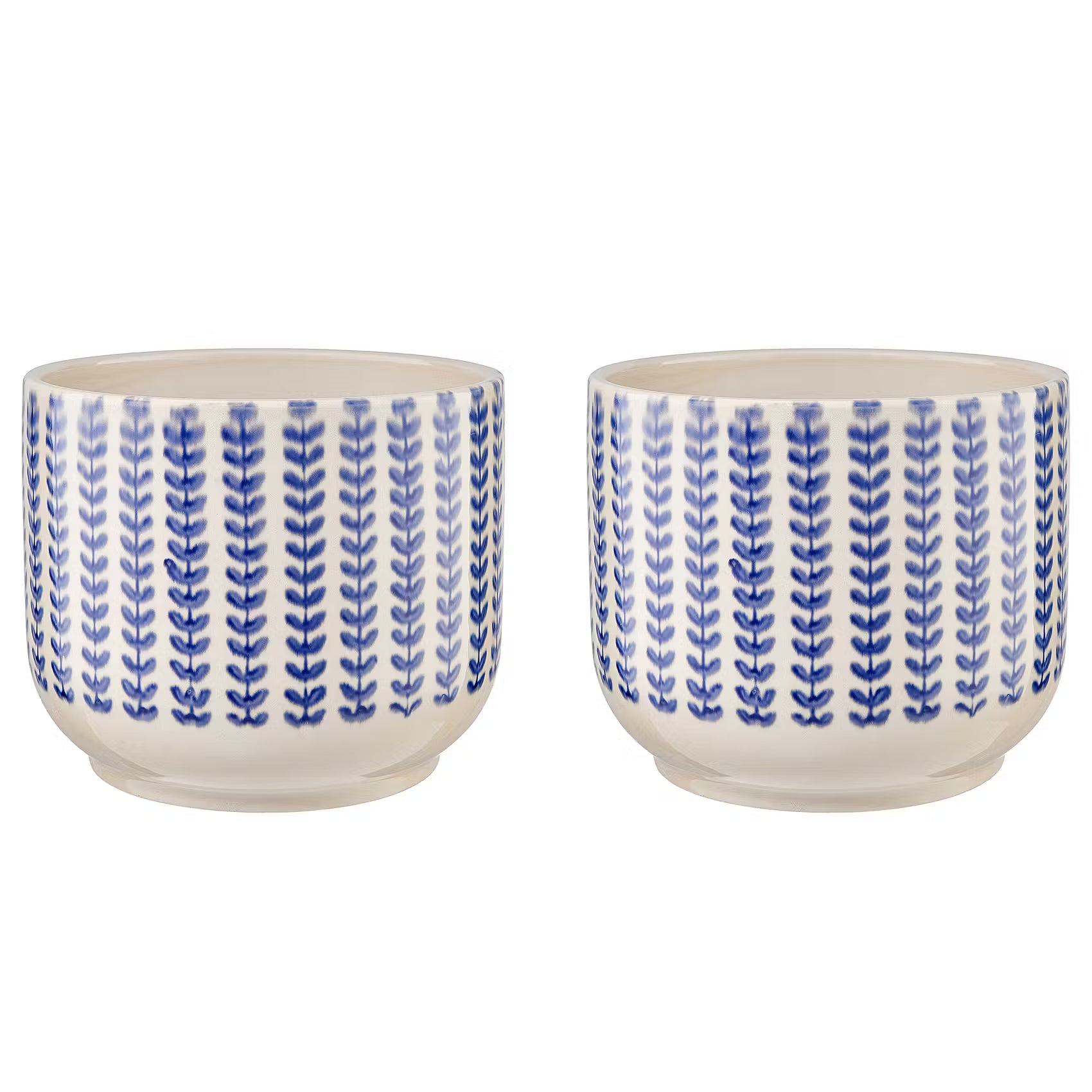 DELFT Blumentopf 2er-Set