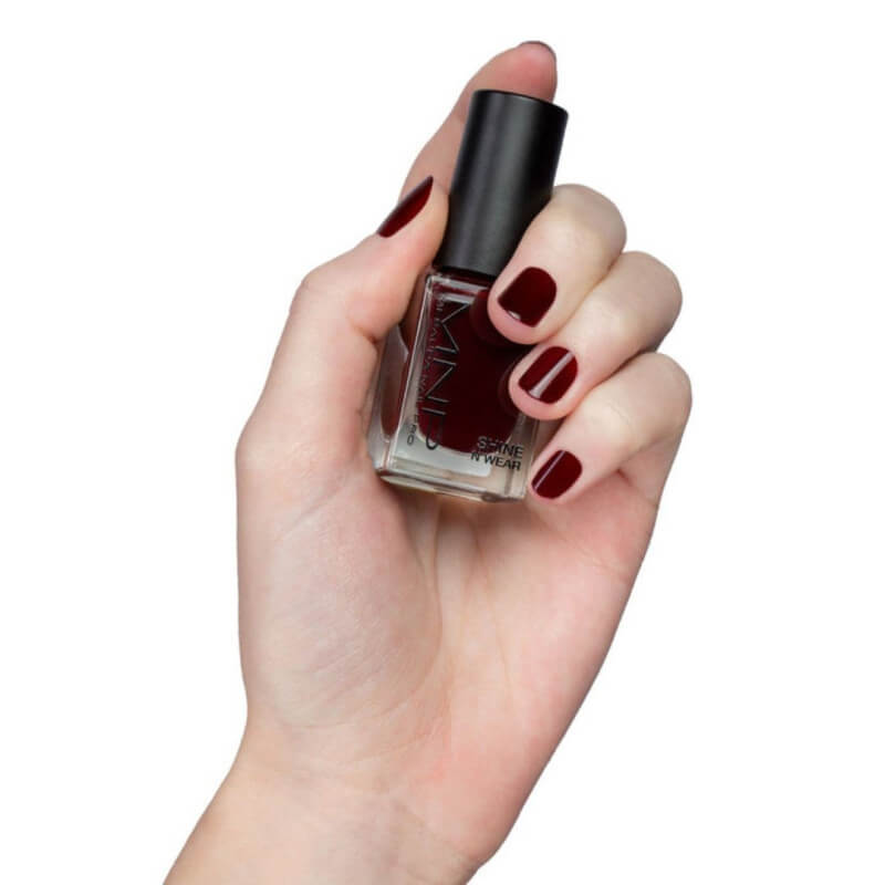 Vernis à ongles Shine N'Wear 201 rouge noir MNP 10ML