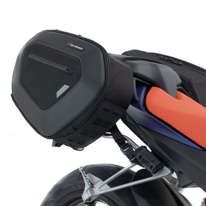 Sacoches cavalières SW-MOTECH PRO BLAZE H AVEC SUPPORT (2 x 20 litres) - Noir