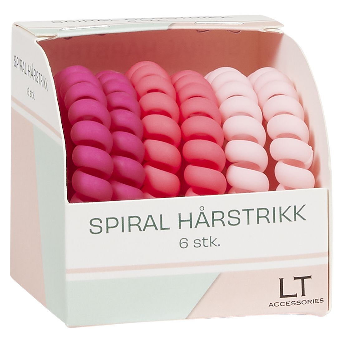 Spiralhårstrikk  6pk