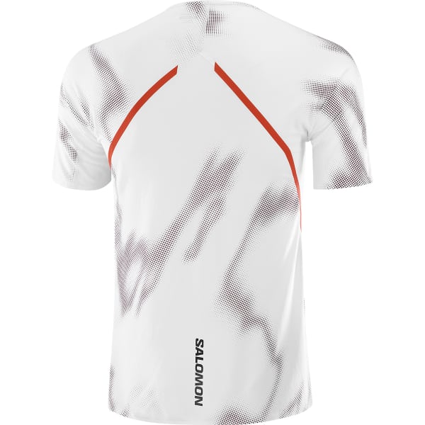 T-shirt trail SALOMON S/LAB SPEED TEE M WHITE/ANDORRA