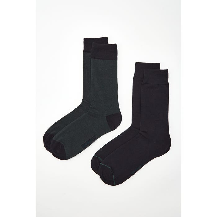 Marcmarcs-2-pack sokken micro strepen - MarcMarcs