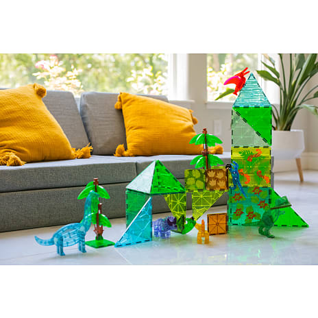 MAGNA-TILES dino XL magnetisk byggesæt 50 dele