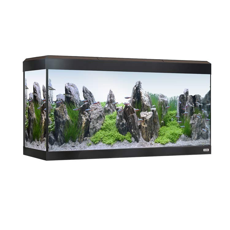 Aquário Fluval Roma Bluetooth LED 200L, Nogueira