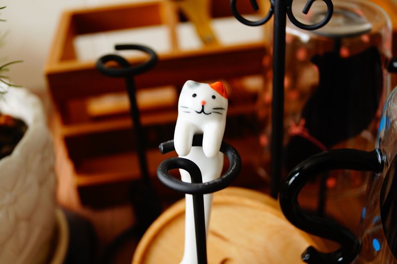 Choyce - Katten keramische lepel (verschillende ontwerpen)