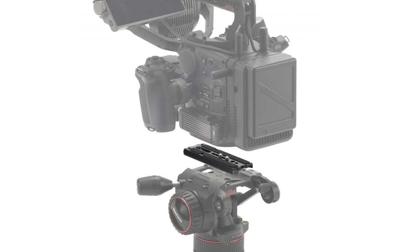 Manfrotto Q-Release Plate Adapter for Tilta Float Arm<br>Ermöglicht die Montage von Kameragehäusen direkt am Tilta Float Stabilisierungsarm