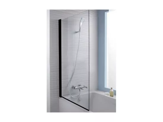 Pare-bain JACOB DELAFON Struktura 1 volet pivotant noir mat