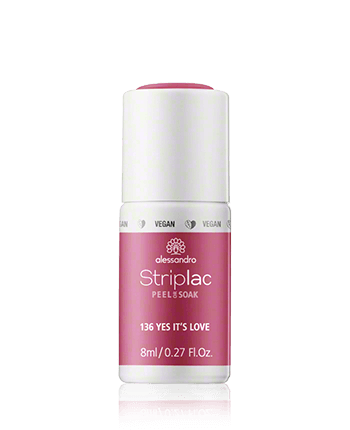 Alessandro Striplac Peel or Soak 136 Yes it`s Love 8ml